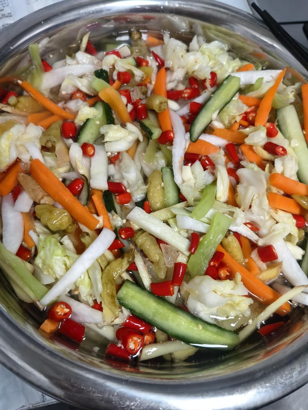 吃了赞不绝口的泡菜