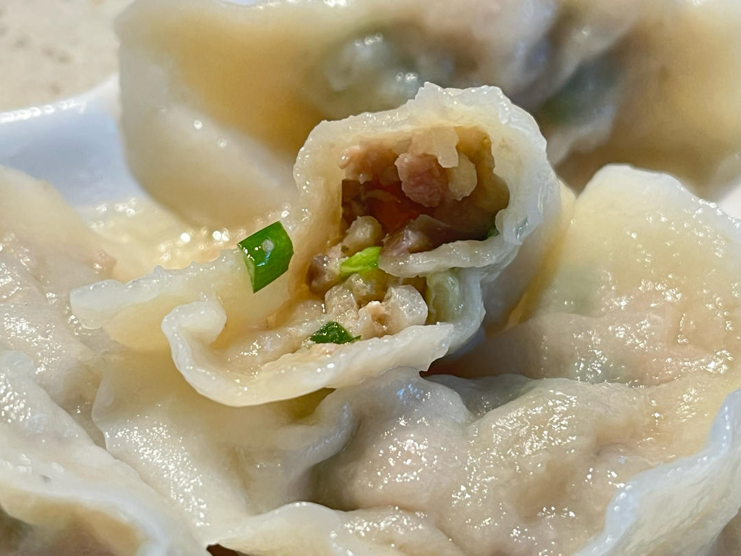 茄子大肉水饺
