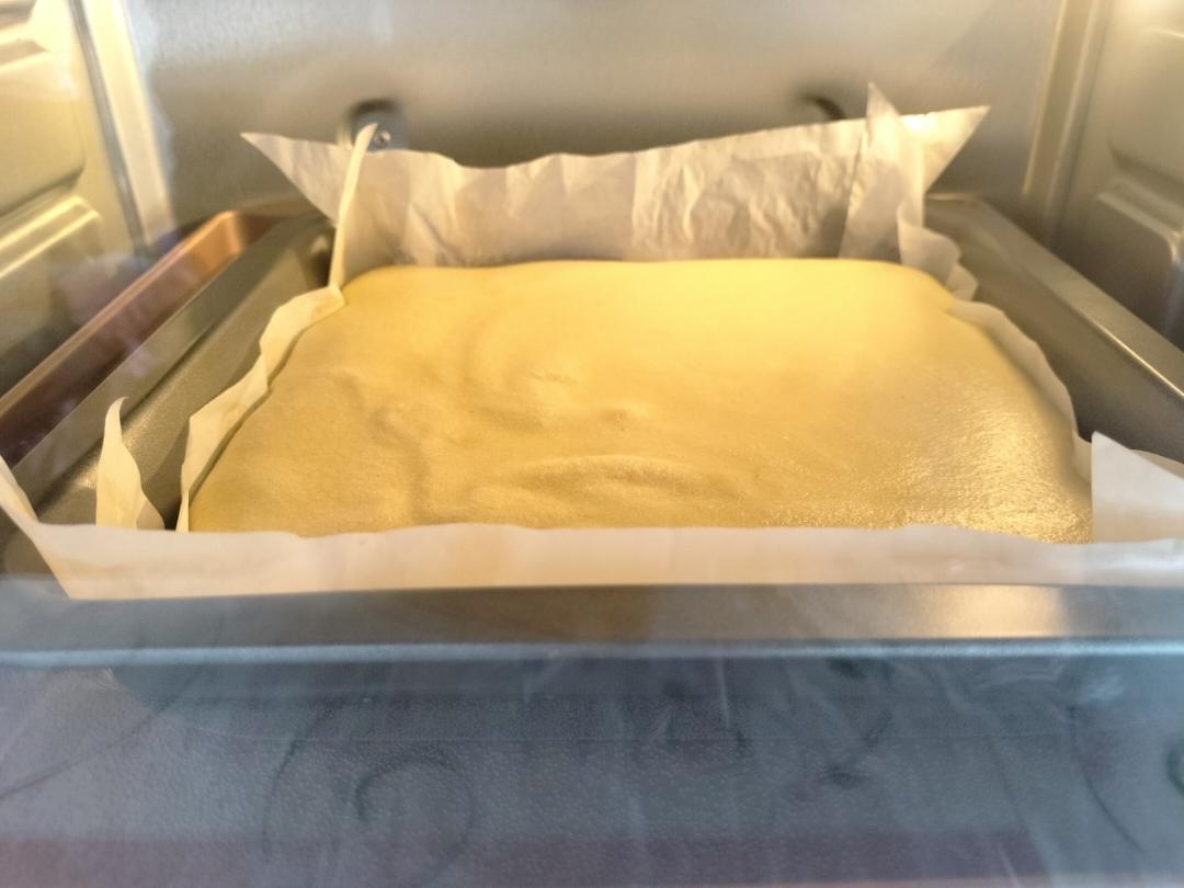 简单又好吃的古早蛋糕（8寸方盘）