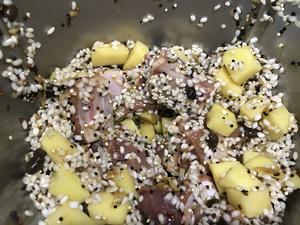 豆豉排骨土豆蒸饭的做法 步骤8
