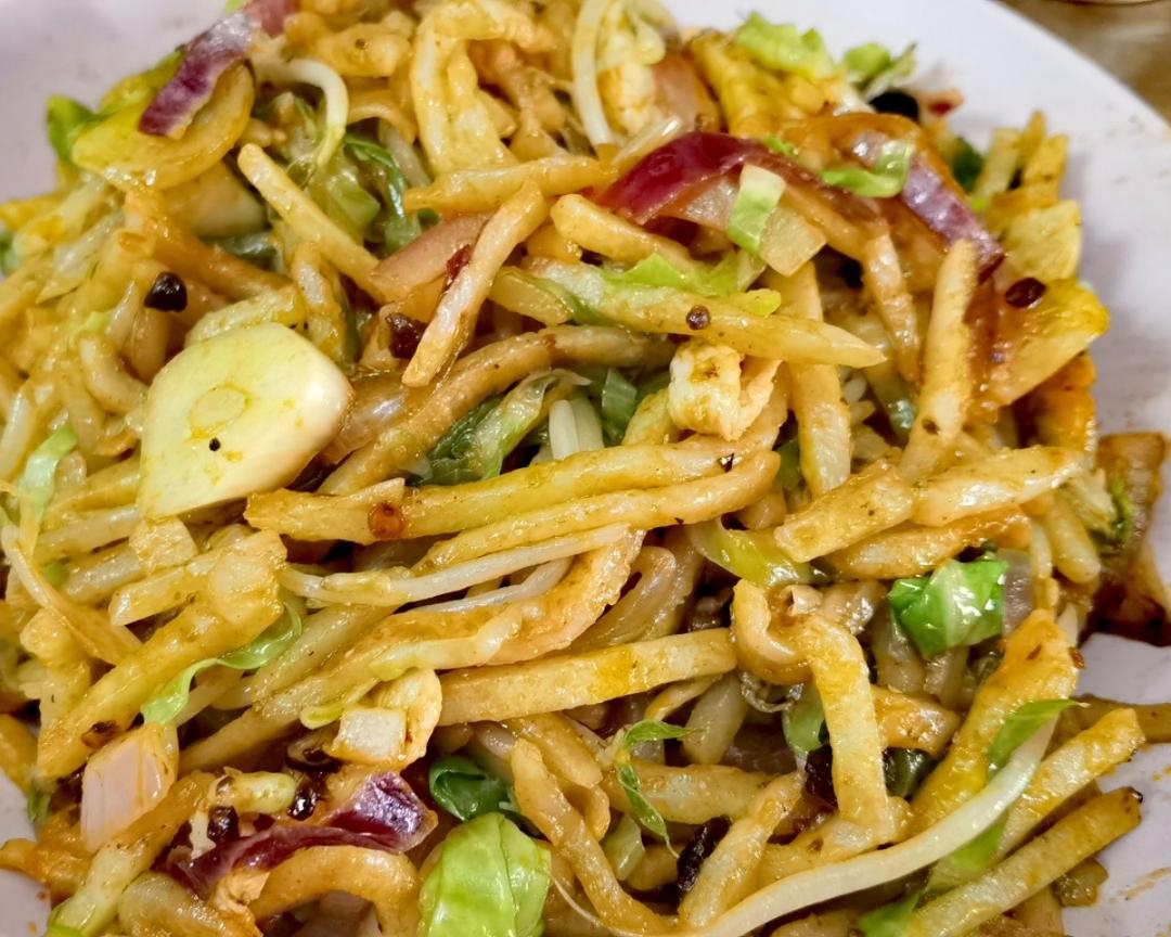 怎么大锅炒饼「炒饼如何不粘锅」