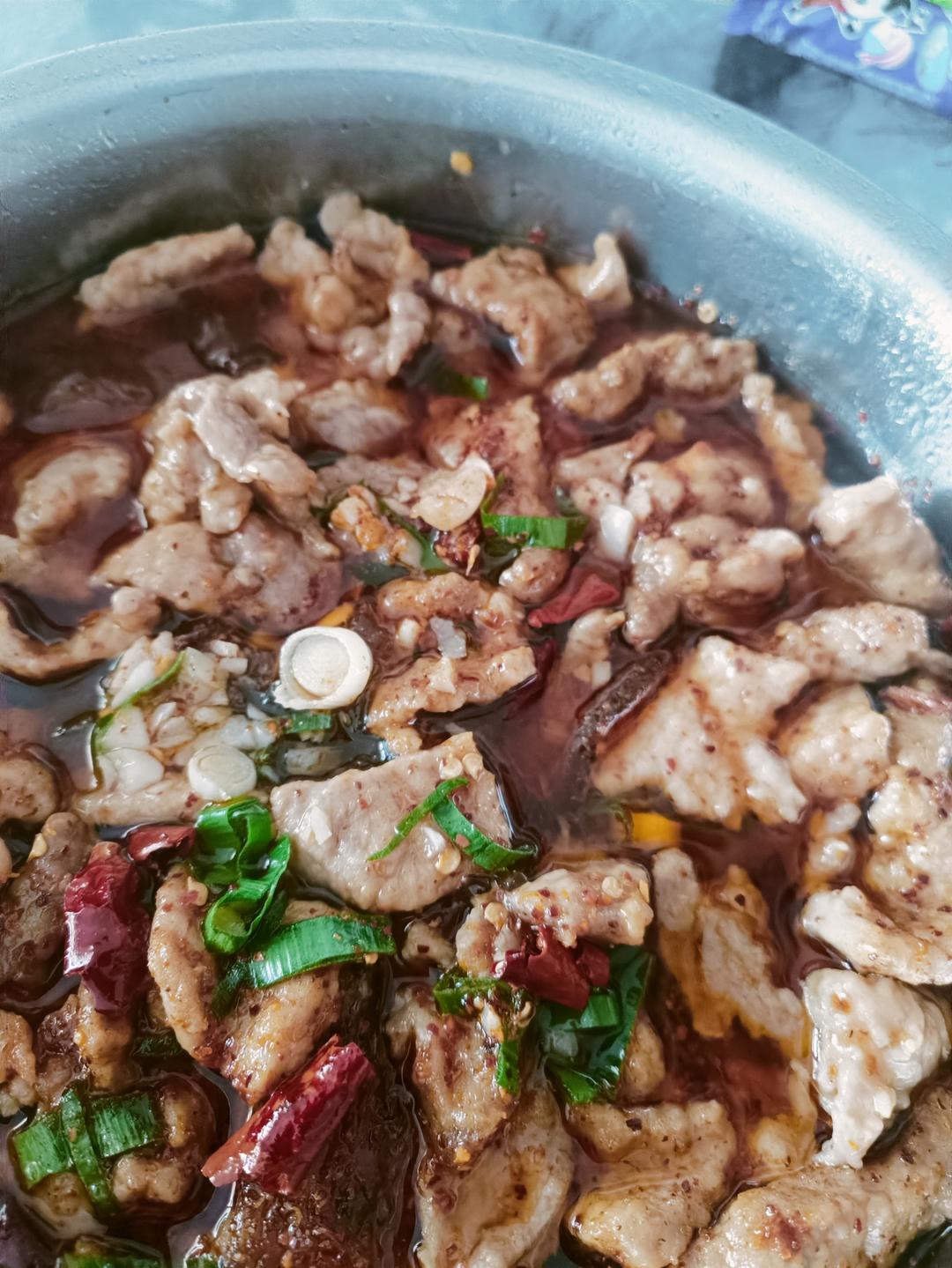 水煮肉片（肯定不翻车）
