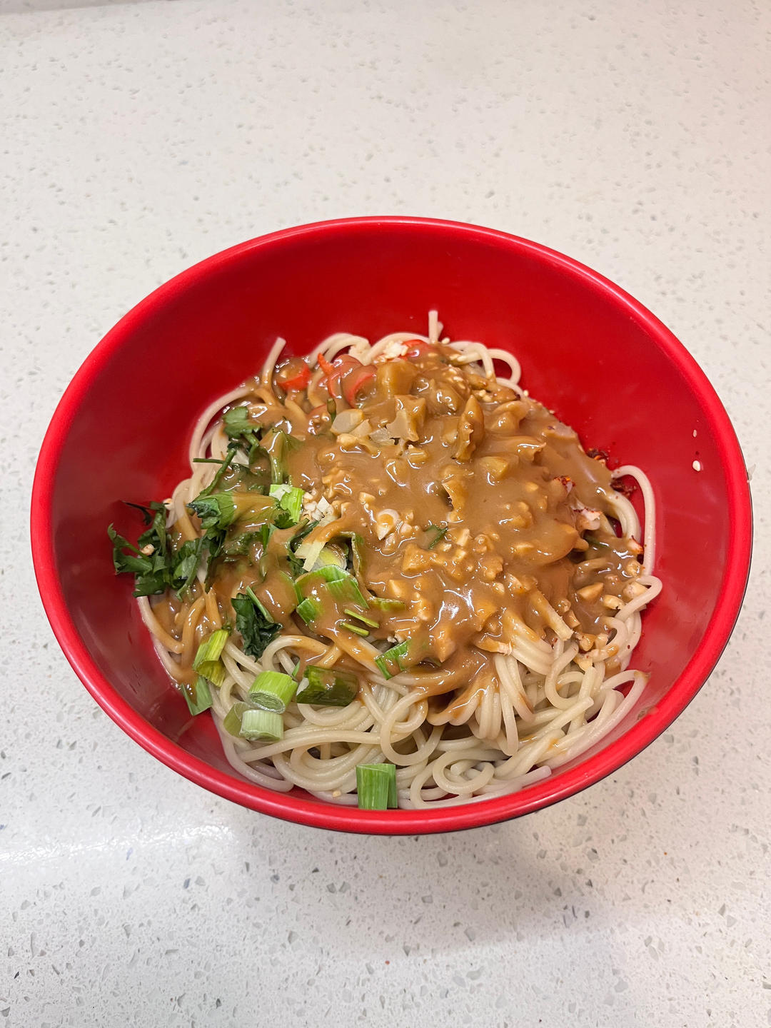 超简单超快手的热干面（小白也可以学会哦）