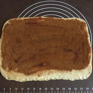 肉桂果干面包的做法 步骤3