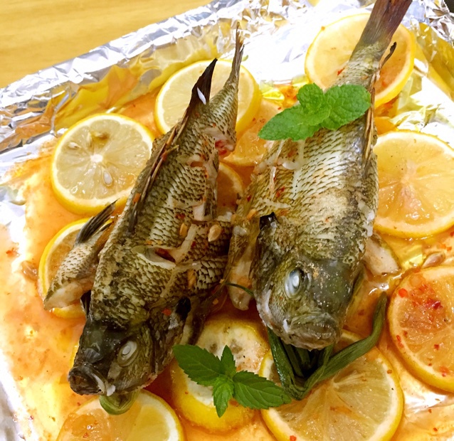 为威喂做的泰式柠檬烤鱼