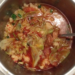 西红柿鸡蛋疙瘩汤