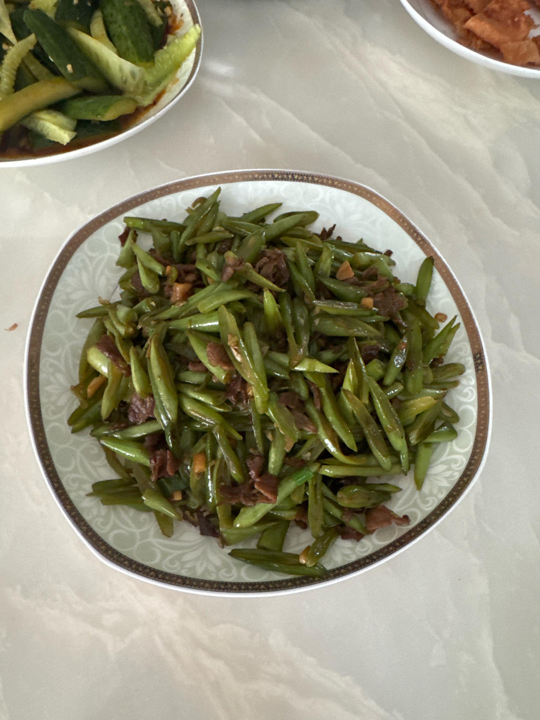 超级下饭的家常菜～清炒四季豆