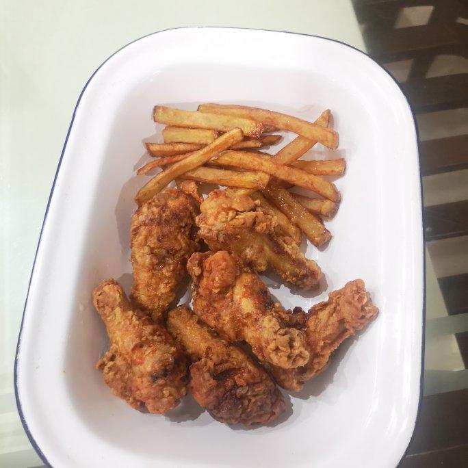 椒盐脆皮小鸡腿