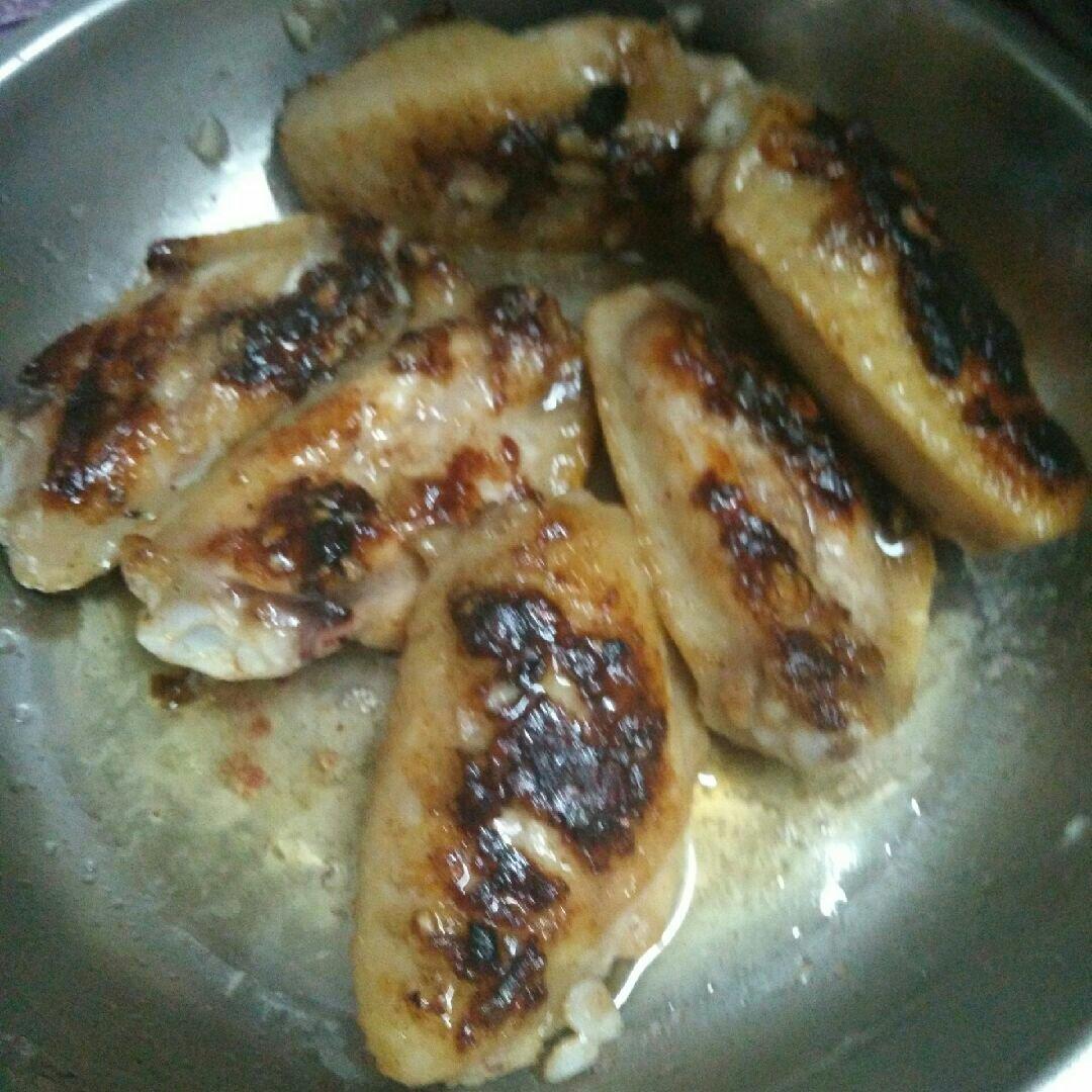 黑椒盐煎鸡翅