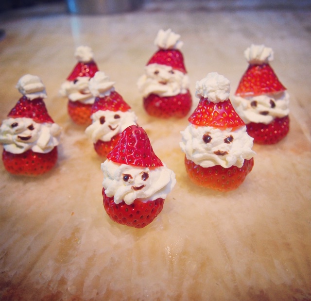 草莓圣诞老人、圣诞雪人