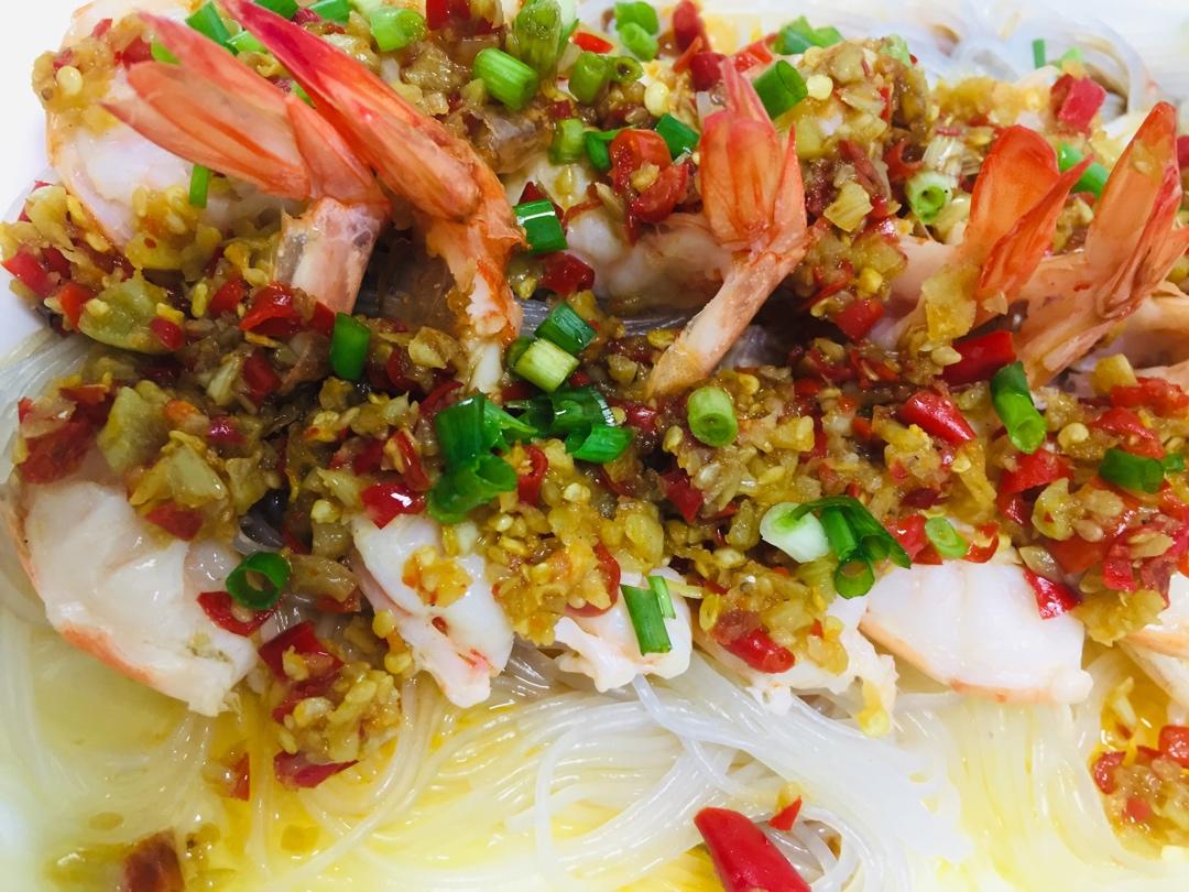 蒜蓉粉丝开背虾