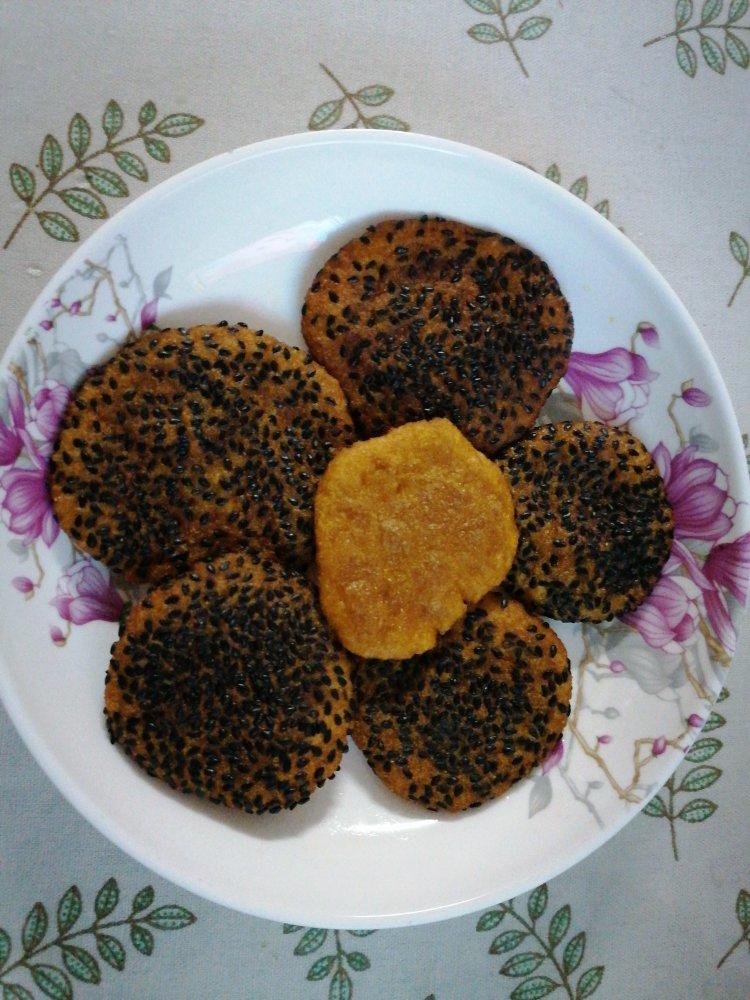 南瓜糯米饼