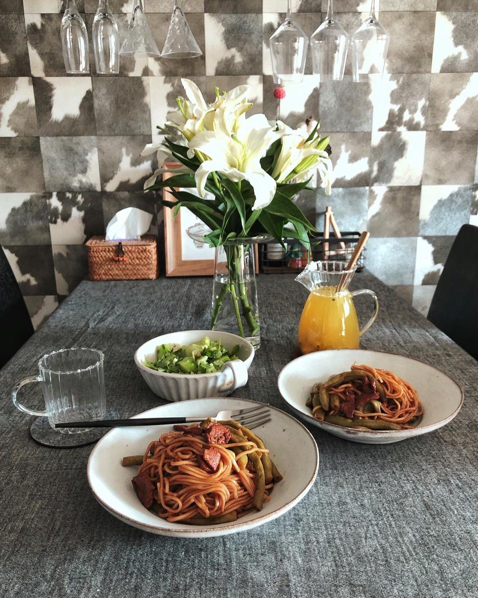 排骨豆角焖面-【摩飞多功能锅】