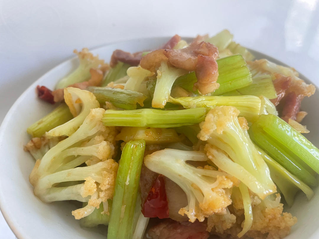 和饭店一个味道的干锅花菜