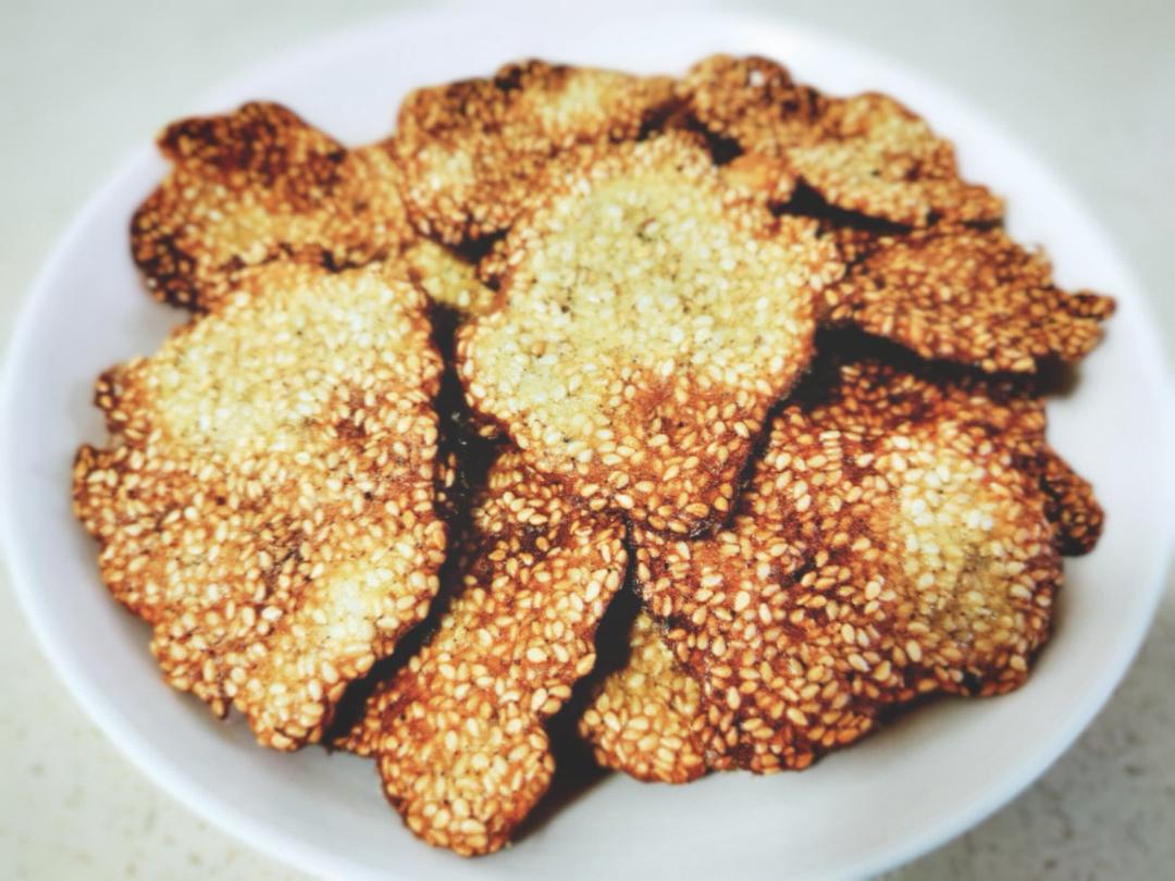 午后茶点——芝麻薄饼
