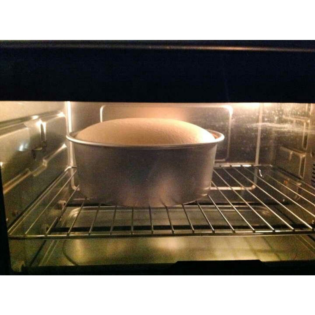 步骤最全面的戚风蛋糕（八寸）做法，成功率高！