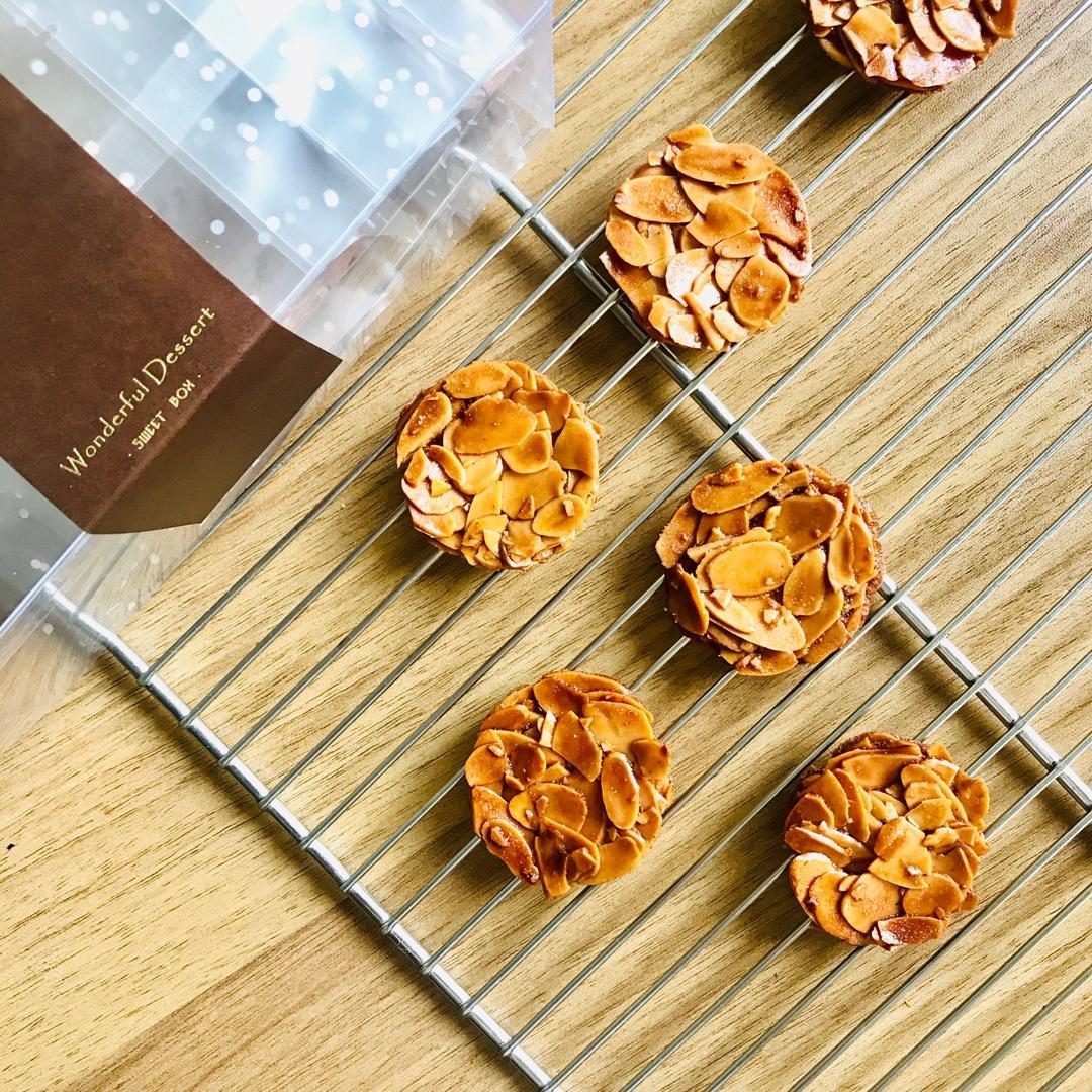 Pierre Herme的杏仁瓦片