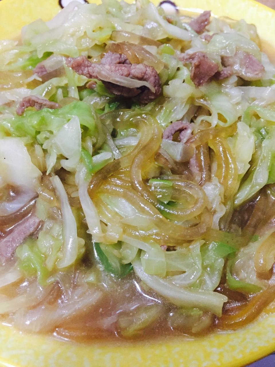 白菜炖粉条
