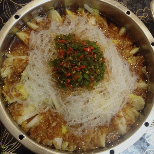 蒜蓉粉丝娃娃菜