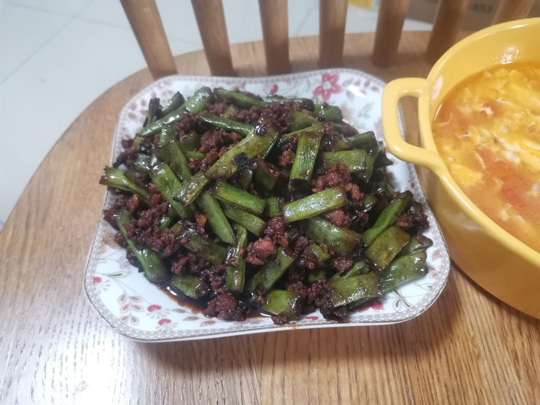 肉末豆角｜家常下饭菜