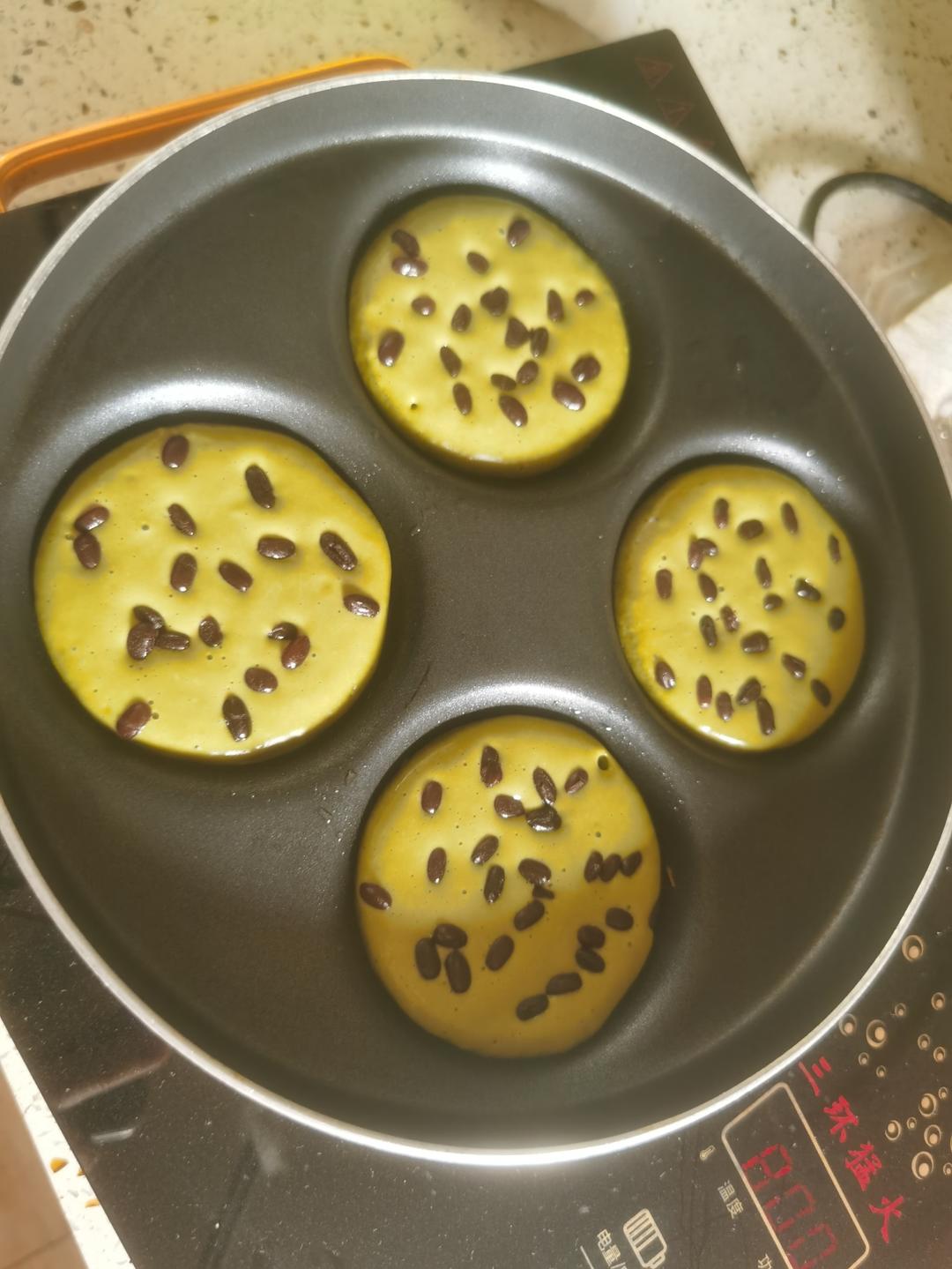 茬早餐8—抹茶松饼（无油）