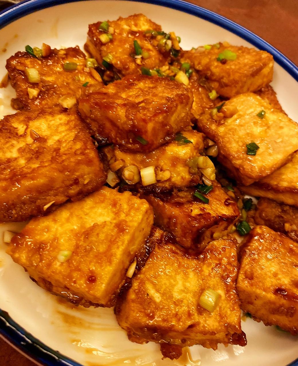 无敌好吃的香煎豆腐
