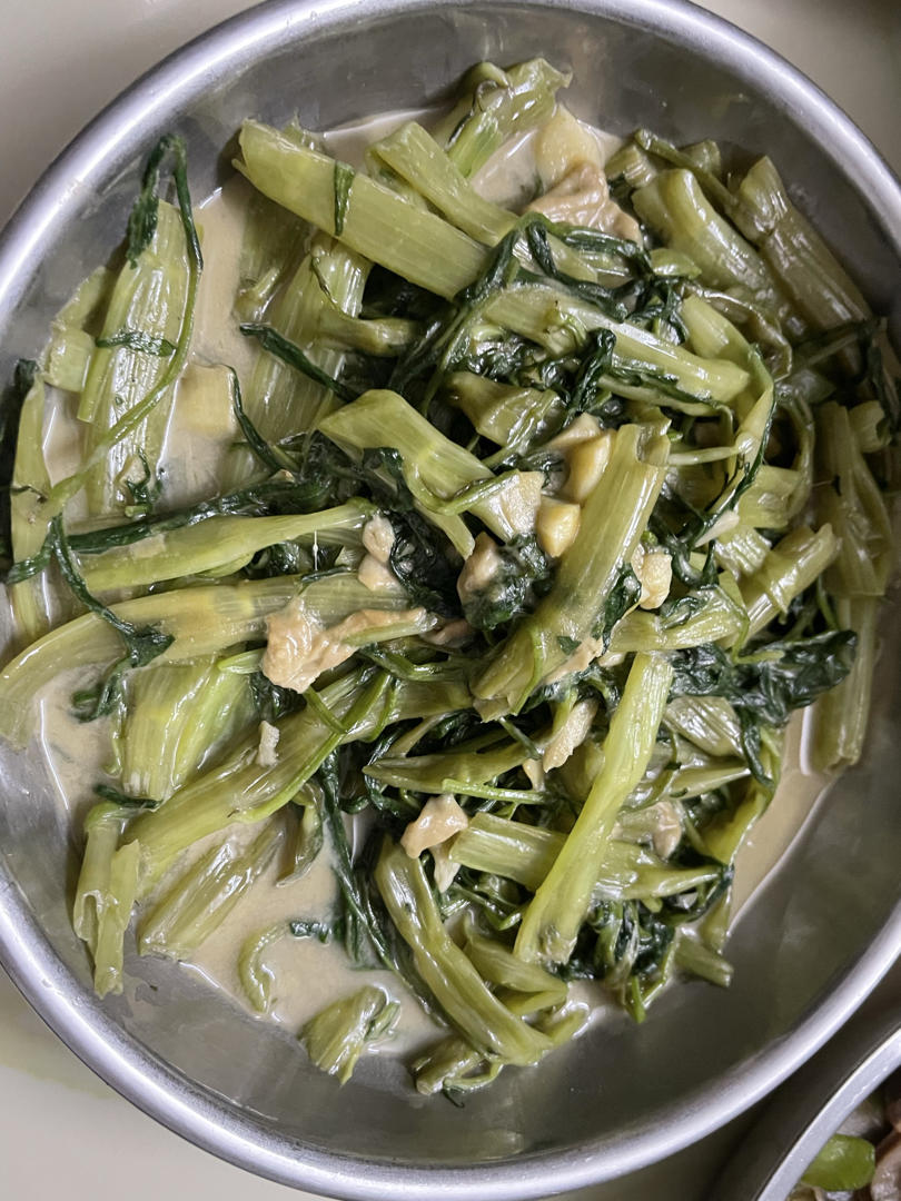 腐乳空心菜，好吃还减肥