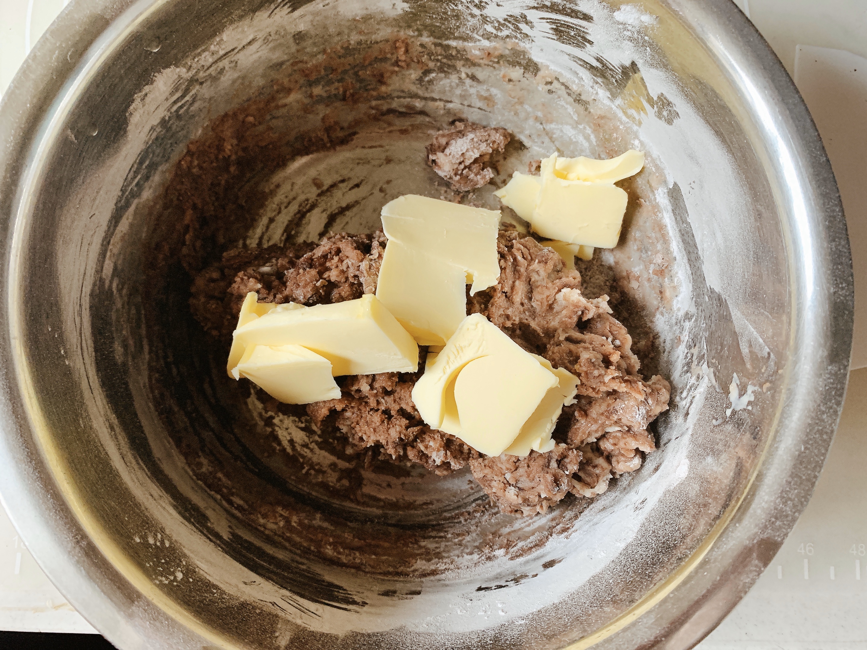 恐龙蛋～原味➕可可麻薯面包的做法 步骤7