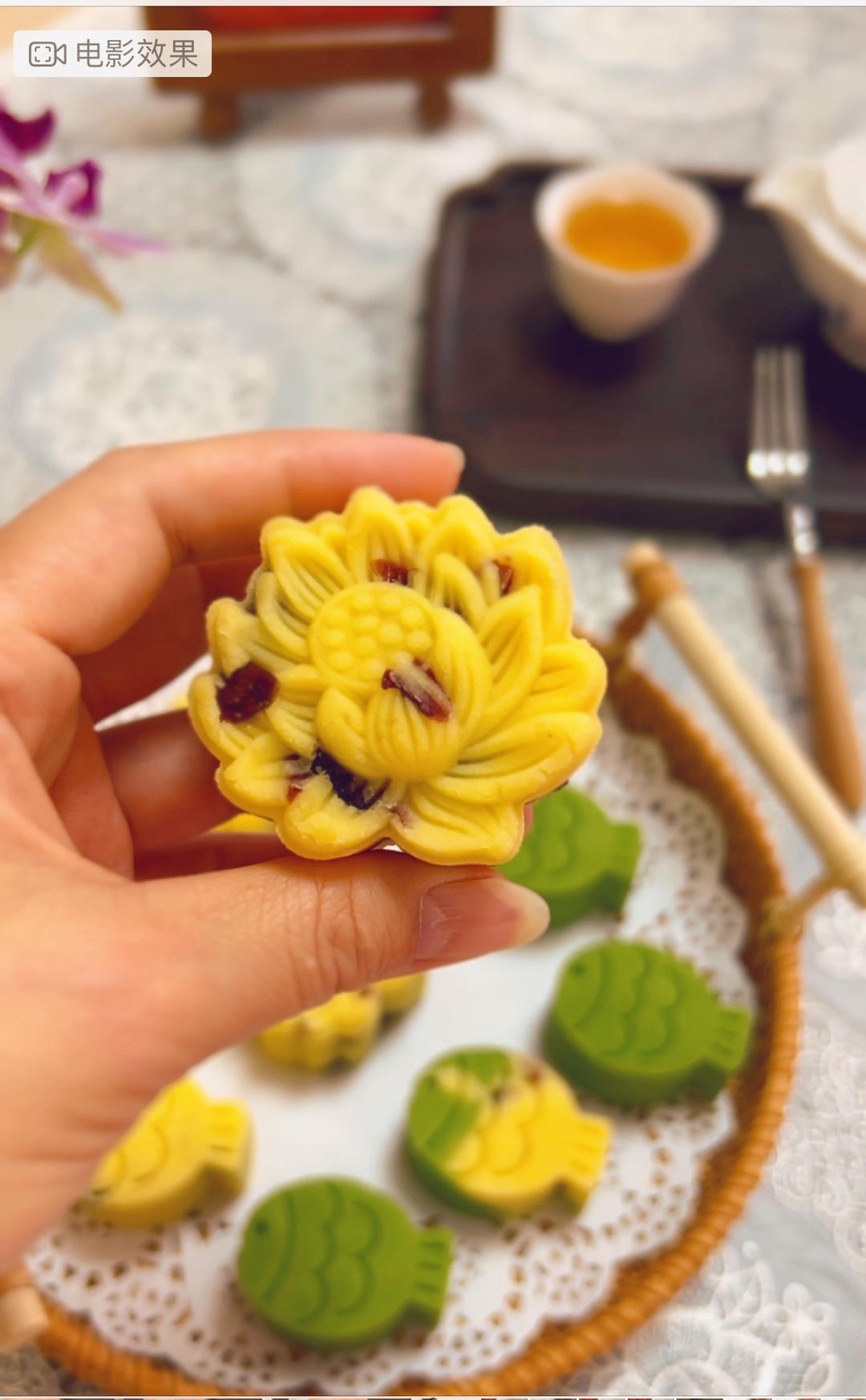 懒汉免炒绿豆沙(绿豆糕)