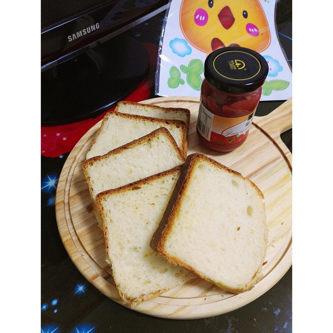 夺命软吐司(๑´ڡ`๑)超软拉丝极速方便的一次发酵吐司