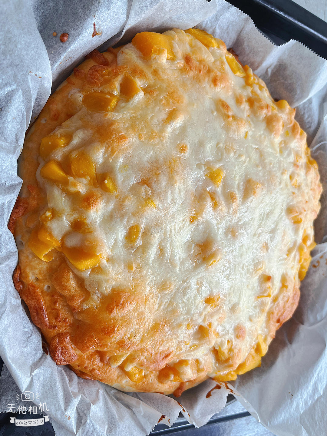 超好吃的芒果披萨