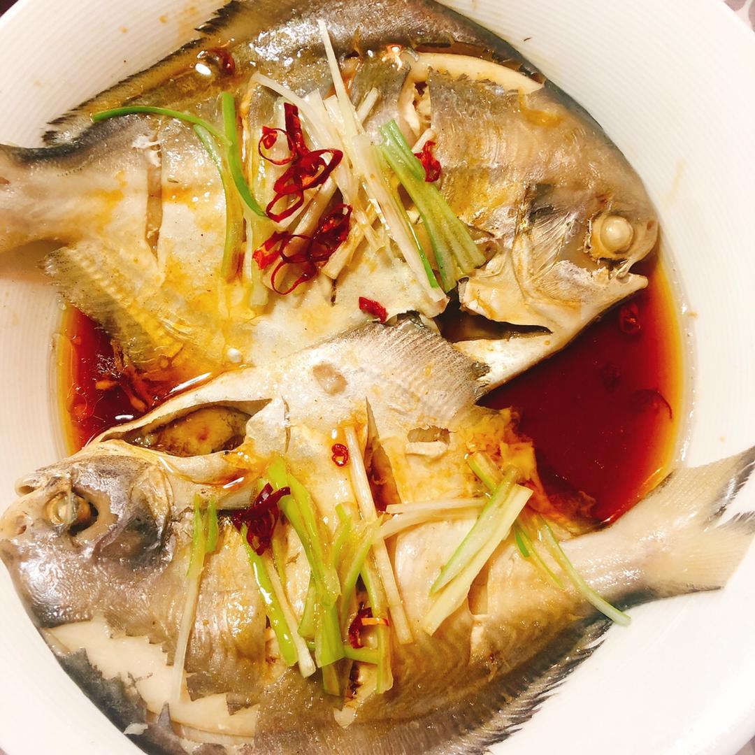 谁都会做的清蒸鲳鱼