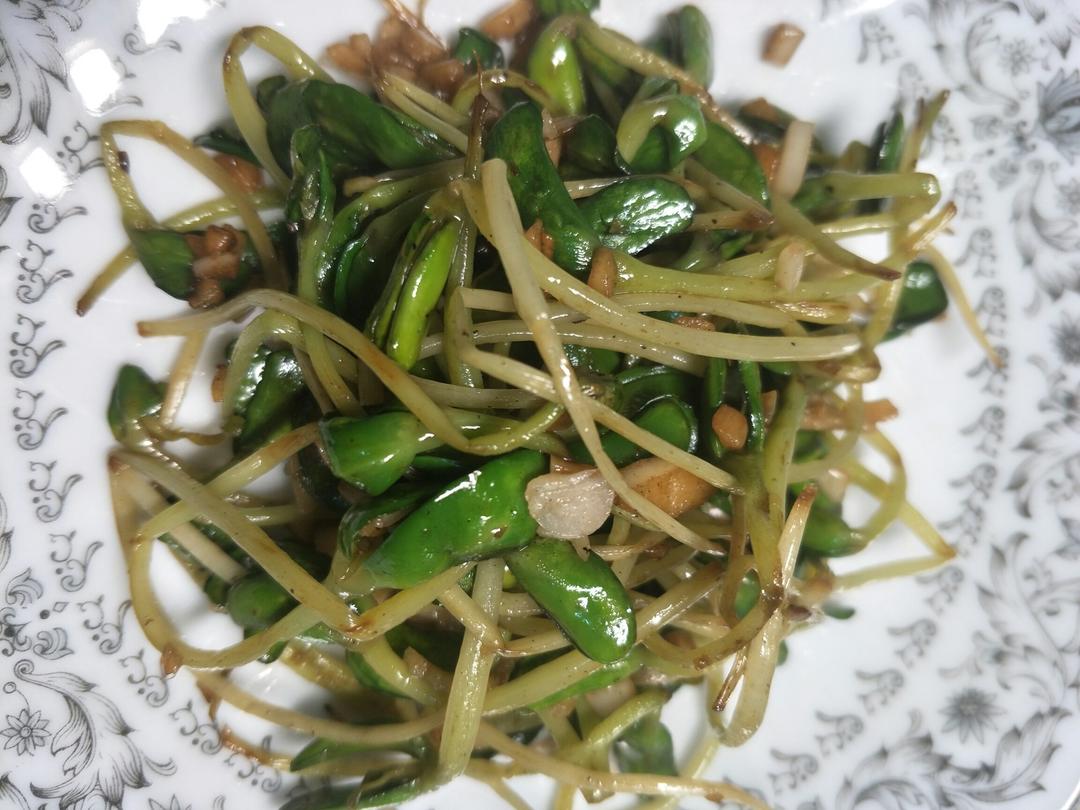 清炒豆苗