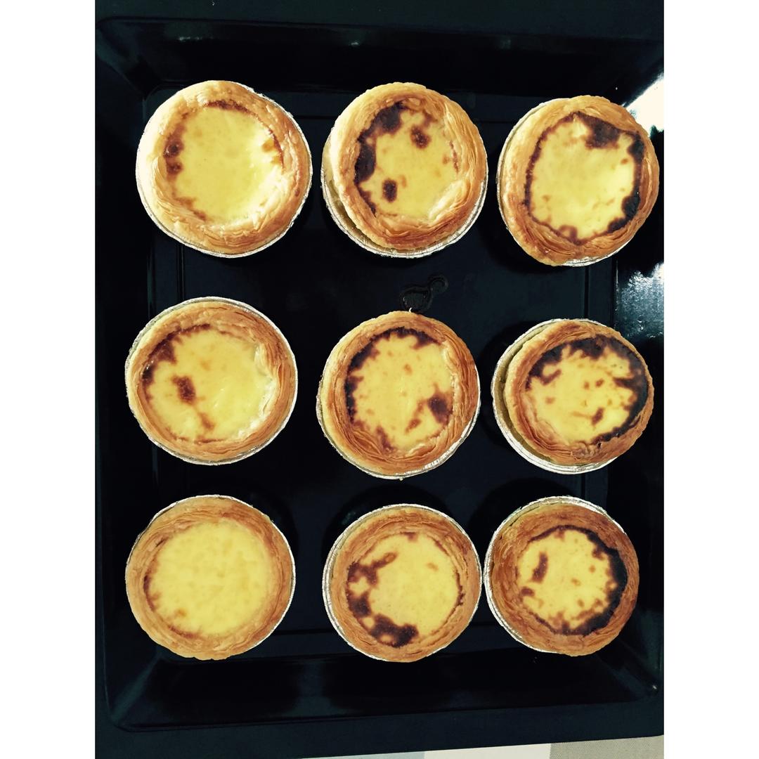 不加淡奶油蛋挞