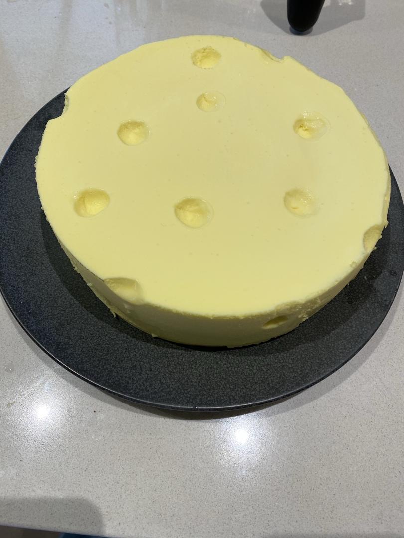 猫和老鼠同款芝士蛋糕 不用烤箱也可以轻松get