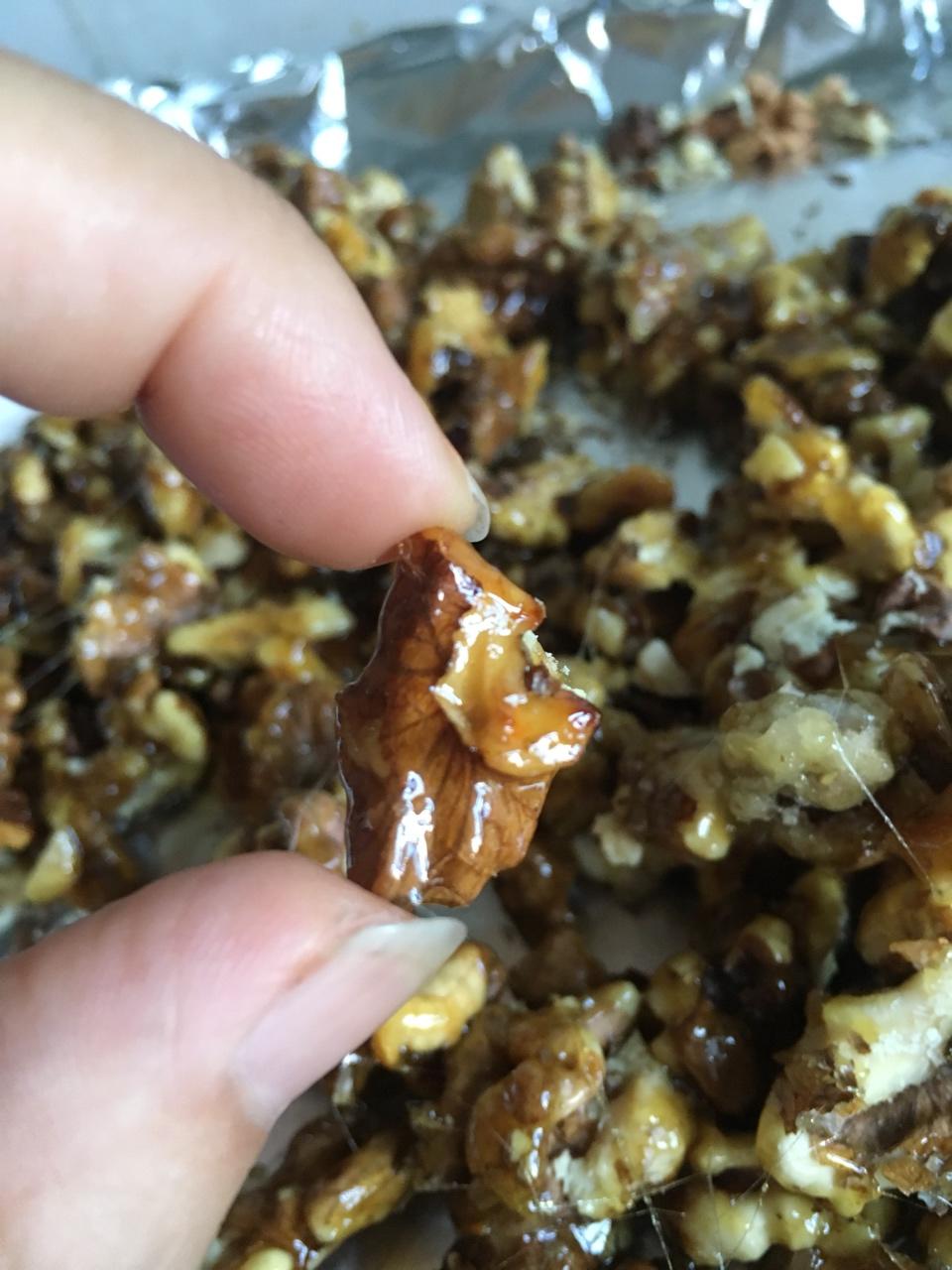 【琥珀核桃仁】冰糖无油不粘手