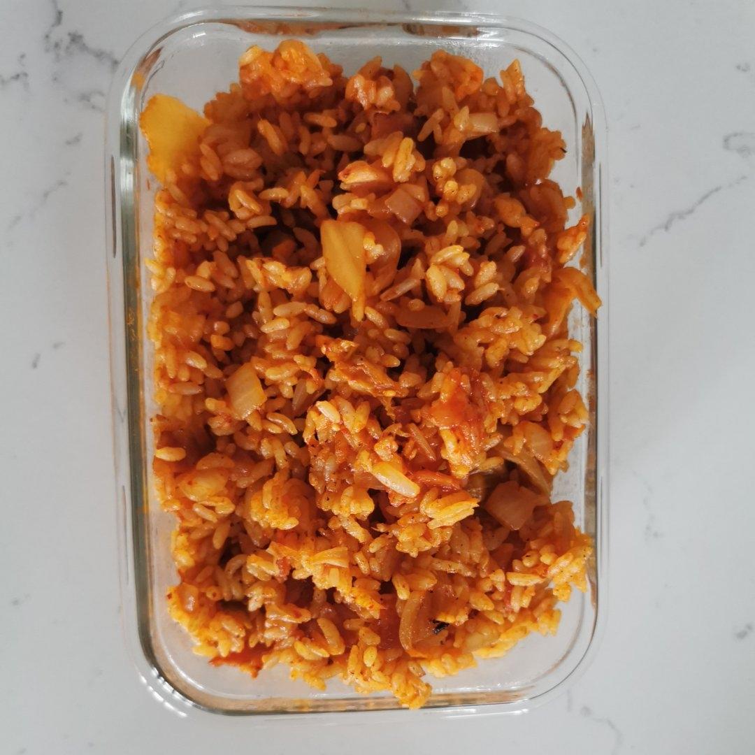 独家超简单 韩式泡菜炒饭