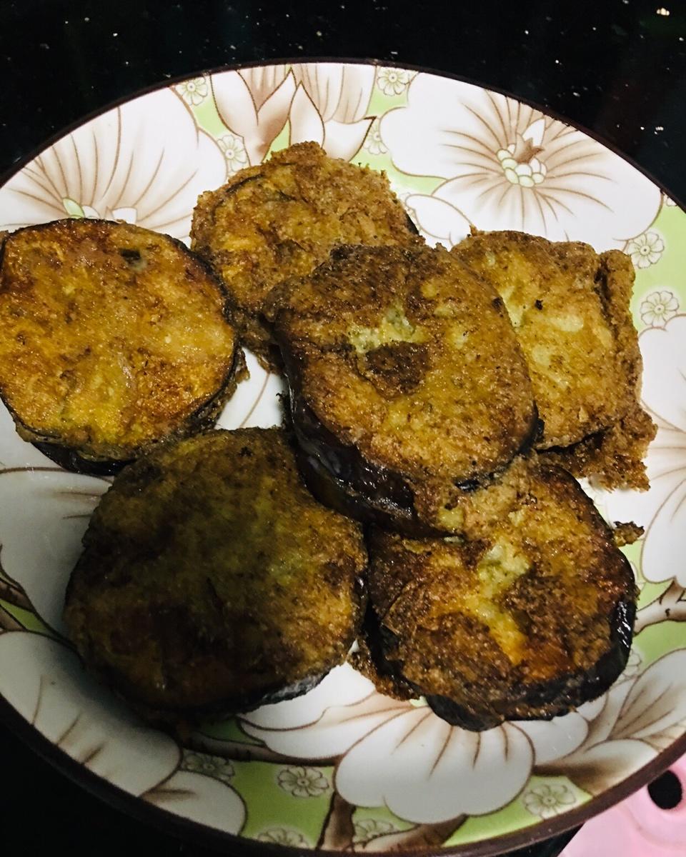 （生酮）椰子油炸茄盒