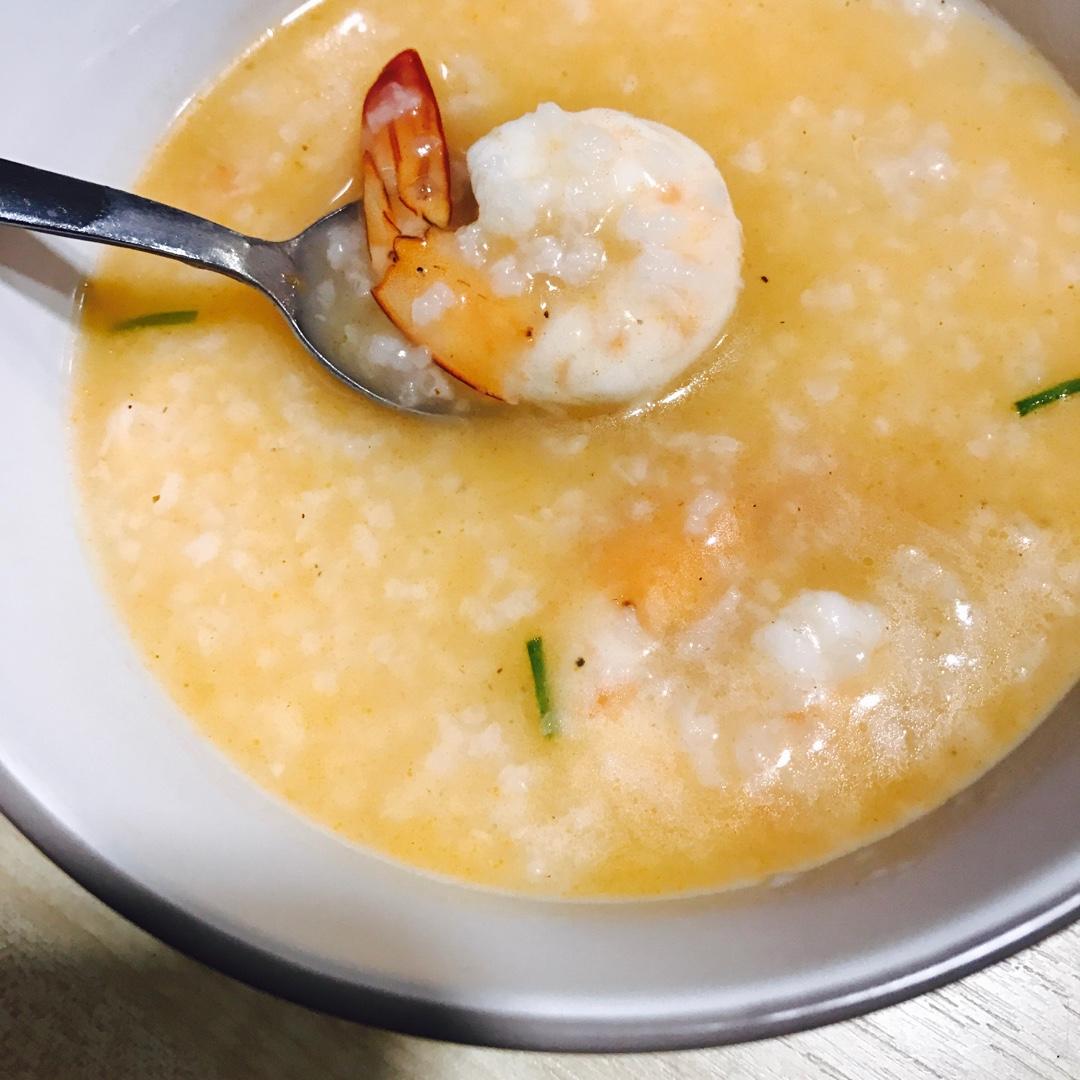 十五分钟快手之砂锅鲜虾粥(附5分钟电饭煲电压力锅更快捷方法)