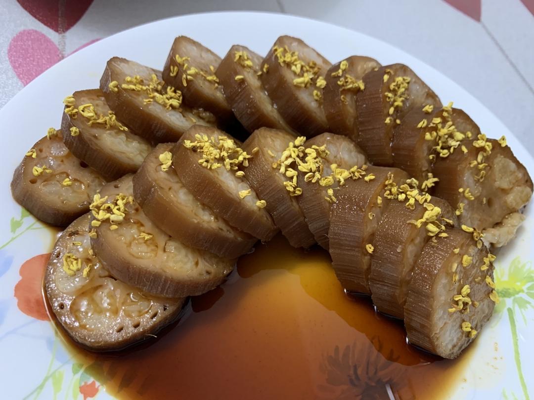 堂妈教你做桂花糯米藕