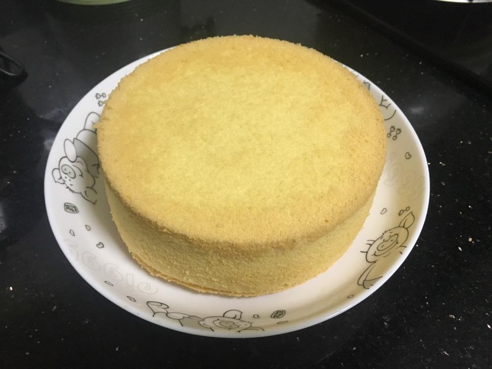 6寸戚风蛋糕（2蛋）