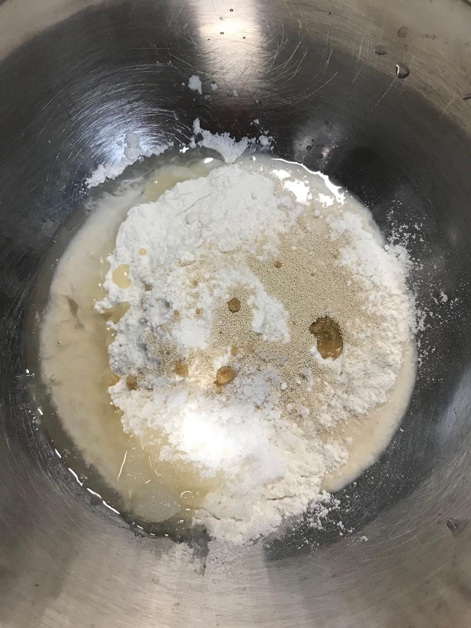 纯奶手撕吐司的做法 步骤1