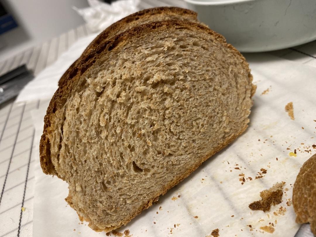 50%全麦吐司/杂粮吐司+10%小麦胚芽/主食吐司/低糖低油面包系列（4）