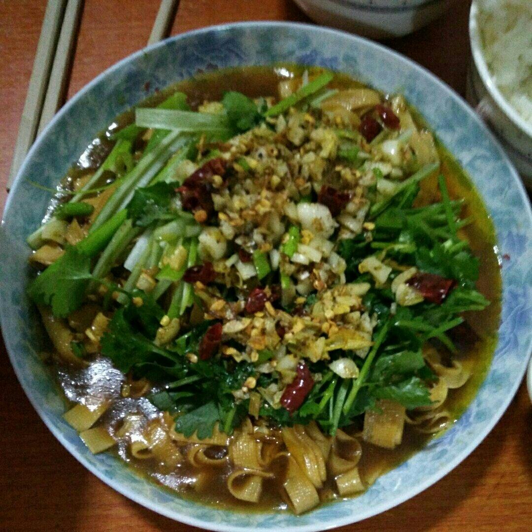 一绝干豆腐（油淋干豆腐）