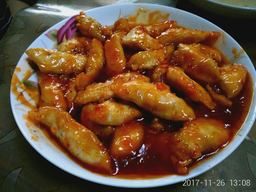 糖醋里脊（附快速万能糖醋汁）