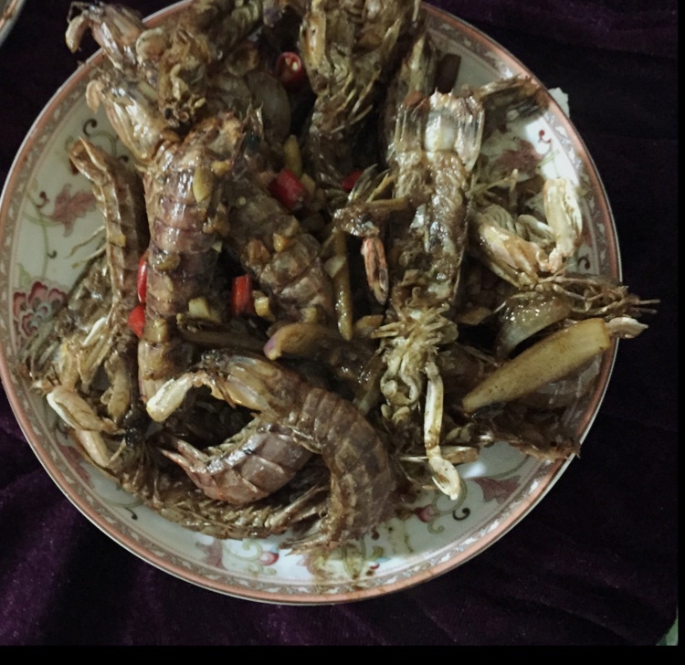 椒盐皮皮虾