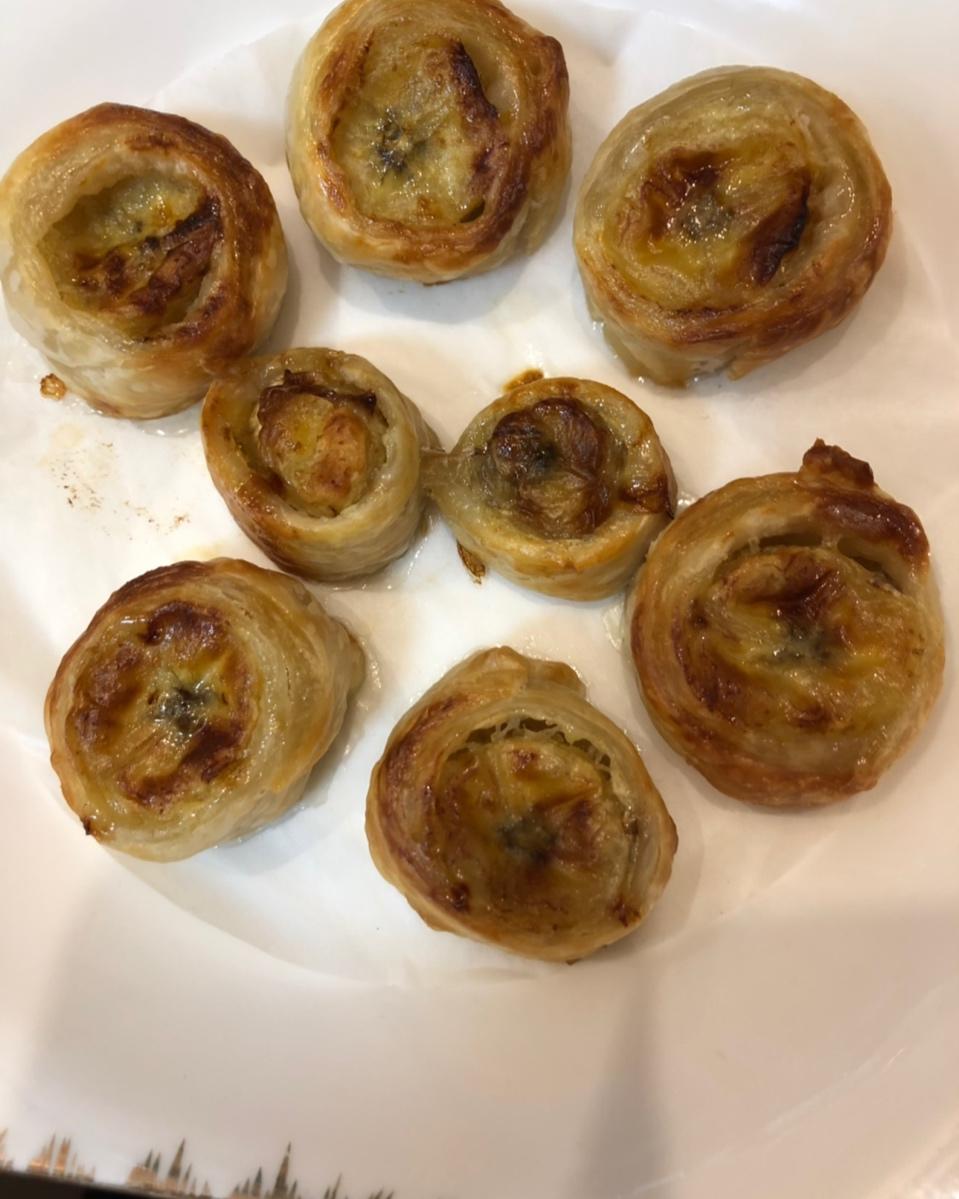 香蕉飞饼卷