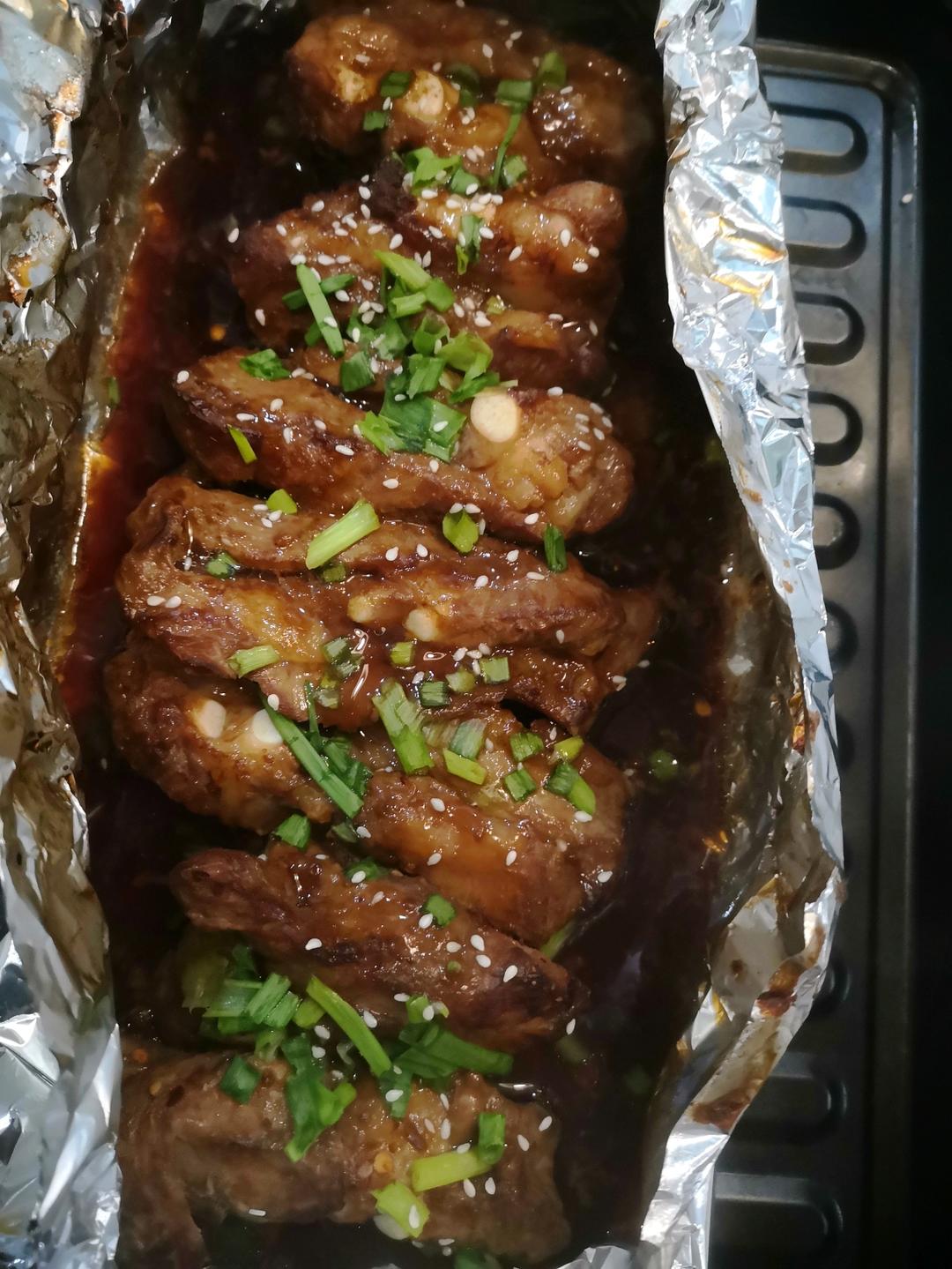 空气炸锅版（烤箱）蒜香排骨