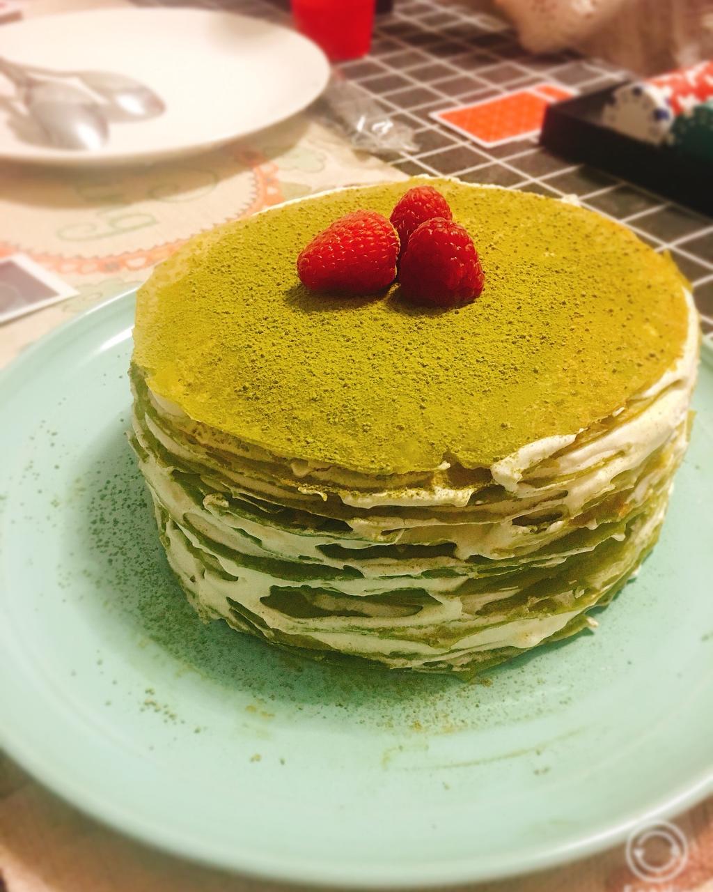 抹茶千层蛋糕