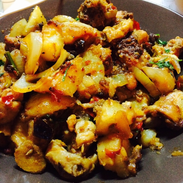 超下饭的新疆大盘鸡